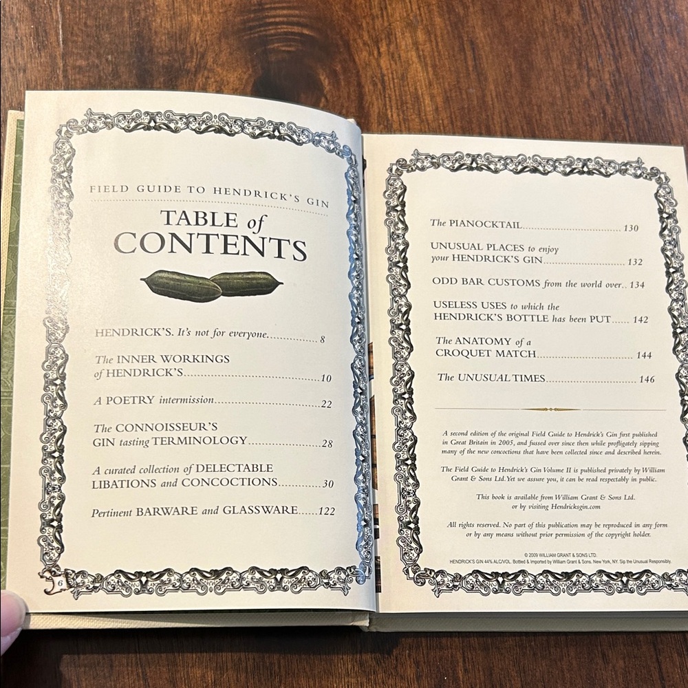 Hendrick's Field Guide Book - Picture 3 of 4